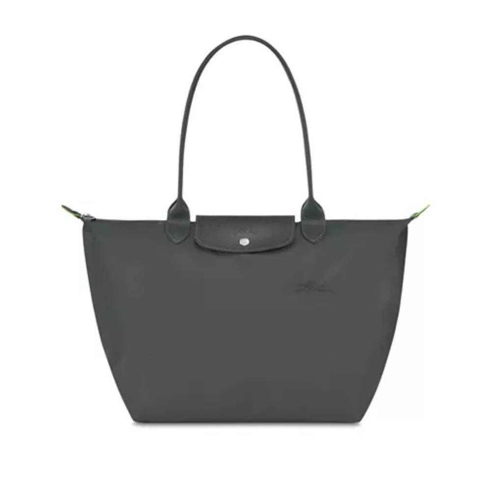 NWT Large Longchamp Graphite Le Pliage Tote